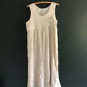 White crinkle dress (babydoll)